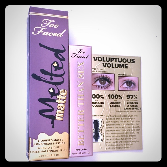 Too Faced Other - 2 Pk Too Faced Melted Matte Lipstick & Mascara Duo